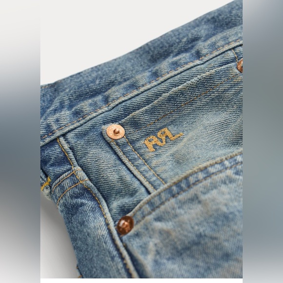 NWT RRL vintage 5 pocket midlands Selvedge Jean - Picture 3 of 6